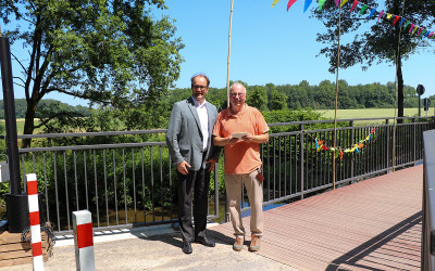 Einweihung der Rohrkampbrücke