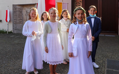 Erstkommunion in St. Mauritius