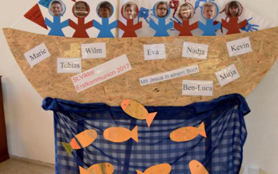 Erstkommunionfeier in St. Viktor
